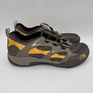 The North Face Hedgefrog II Multisport Water Shoes Men's Size 10 Grey & Yellow